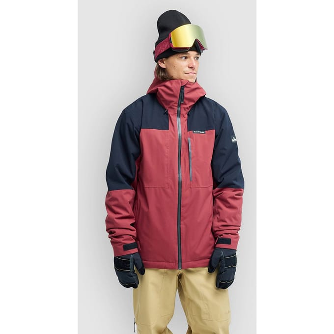 Quiksilver Forever Stretch 20K Ins Jas rood