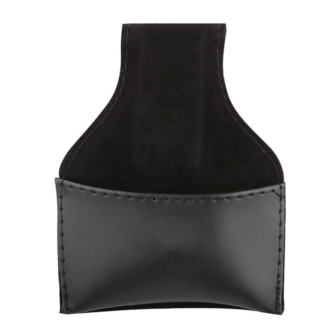 Porte-craie de billard Pochette portable en PU Accessoire Noir black
