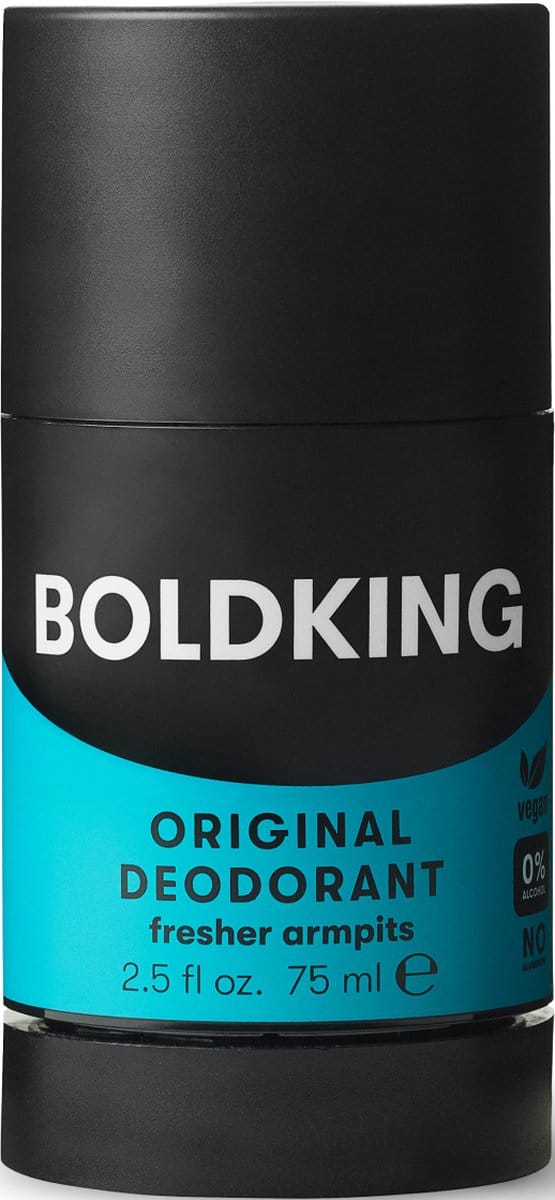 Boldking Deodorant Stick Aqua - Deodorant voor Mannen - Zonder Aluminium & Alcohol - 75 ml - 1 stuk