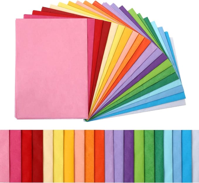 Vloeipapier - Vliegerpapier - Multikleur
