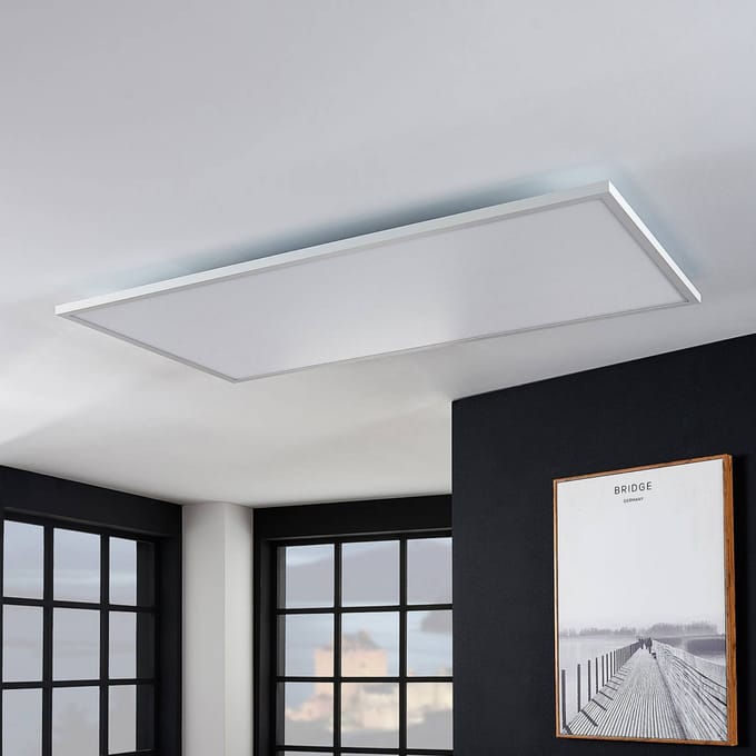 Arcchio LED paneel Brenda, 120 x 60 cm, CCT, afstandsbediening
