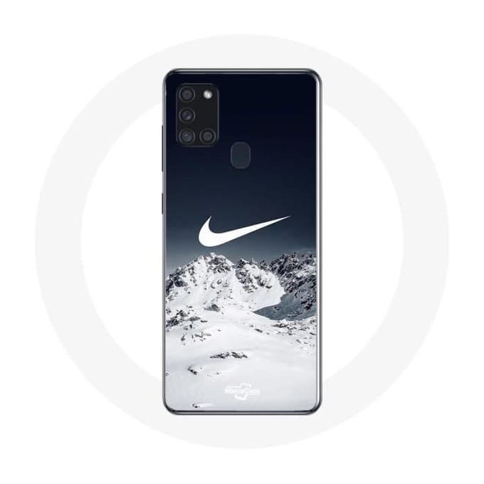 Hoesje Samsung Galaxy A21S Nike Logo Sneeuw Winter