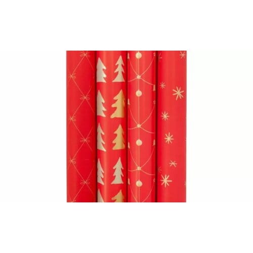 Kerst cadeaupapier timeless, 150 x 70 cm