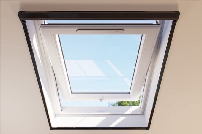 Bruynzeel rolhor raam 123x155 S700 serie ZWART