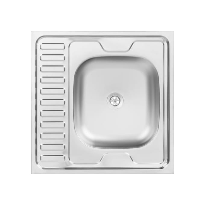 Enkelbak Metalen Spoelbak Serie 60
