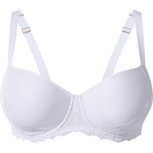 ESMARA Dames spacer-bh - plus size (wit, 90C)