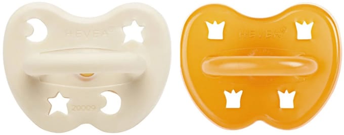 Two-Pack Round Teat 3-36 Months (Milky White & Natural)