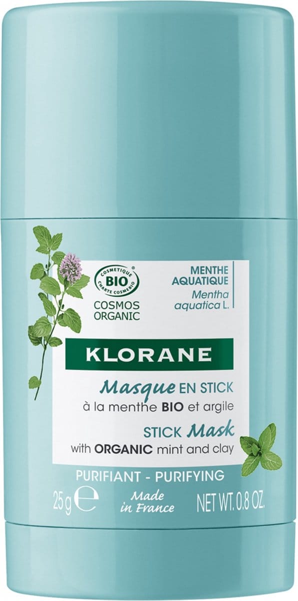 Klorane Organic Mint and Clay Mask Stick 25 g