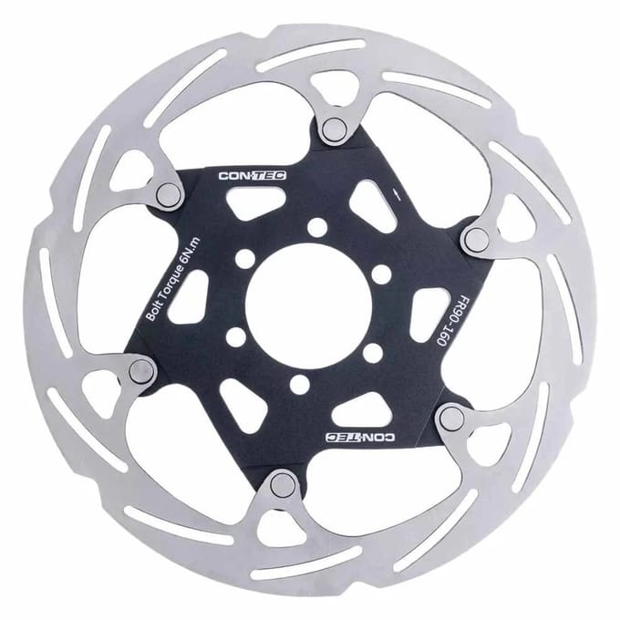 Contec Rotor Cdr-lw 6b Remschijf Zilver 203 mm