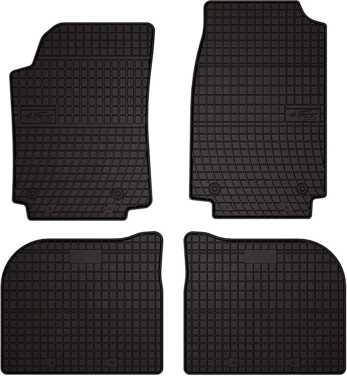 Wielganizator SolidPRO – Auto Vloermatten – Zwarte – Audi 100 C4 1991-1994 – Dopaset