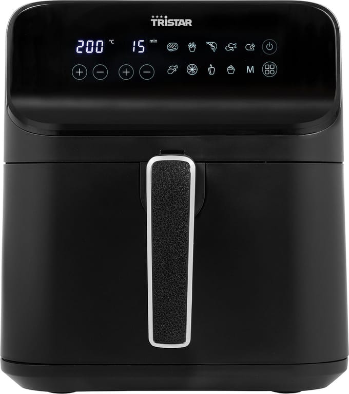 Tristar FR-9025 - Airfryer XXL - 6L - 10 Bakprogramma's - PFAS-vrij