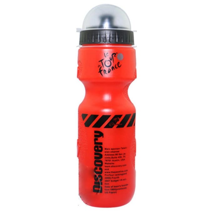 Draagbare Plastic Beker voor Buiten Drinken Thee Fles Mok 650 ml Inhoud(rood) rood