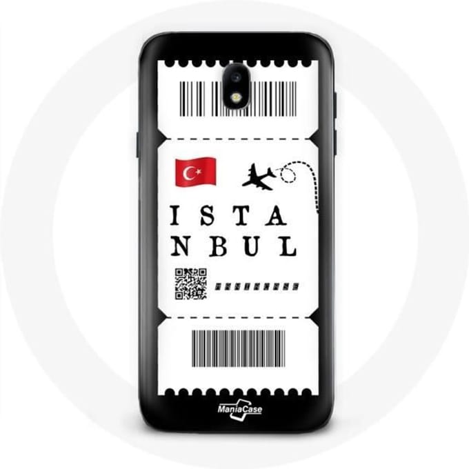 Samsung Galaxy J3 2017 hoesje Vliegticket Istanbul Türkiye