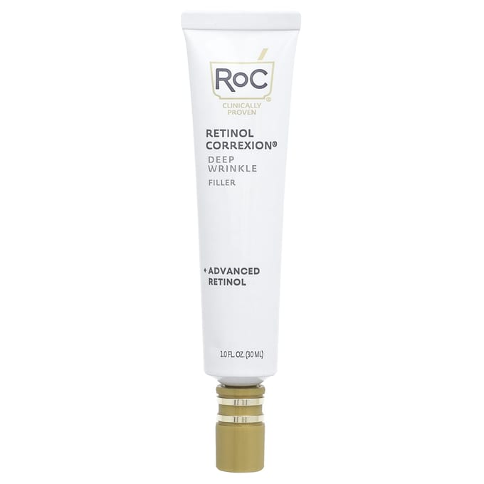 RoC, Retinol Correxion®, Combleur de rides profondes, 1 fl oz (30 ml) white