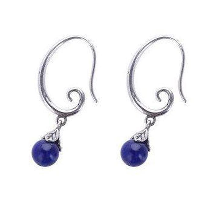 Zilveren Oorhangers – Oorbellen Lapis Lazuli