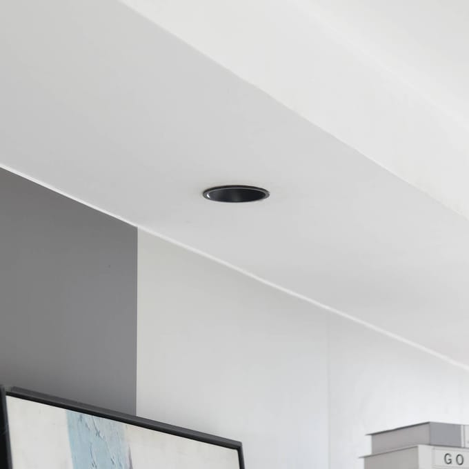 Arcchio LED downlight Niria, zwart, 3.000K