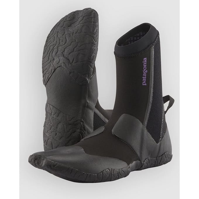Patagonia Regulator 3mm Split Toe Surf Schoenen zwart