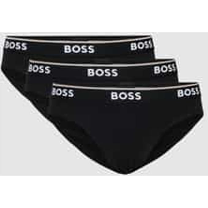Slip met labeldetails in een set van 3 stuks, model 'Power'