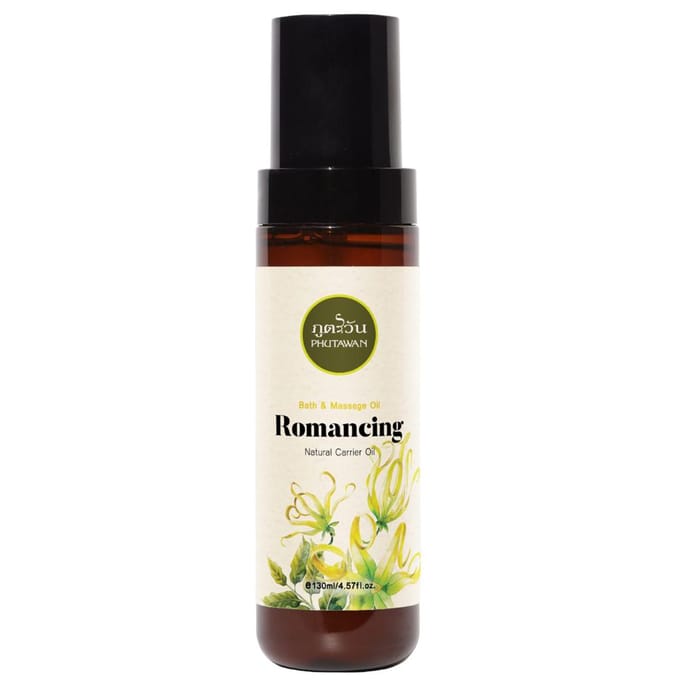 Phutawan Bad- & Massageolie, Natuurlijke Draagolie, 130 ml. 130 ml.