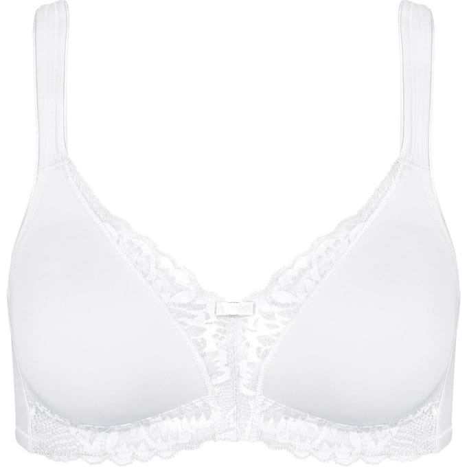 Triumph - Maat C90 - Modern Lace+Cotton N Vrouwen Beha - WHITE