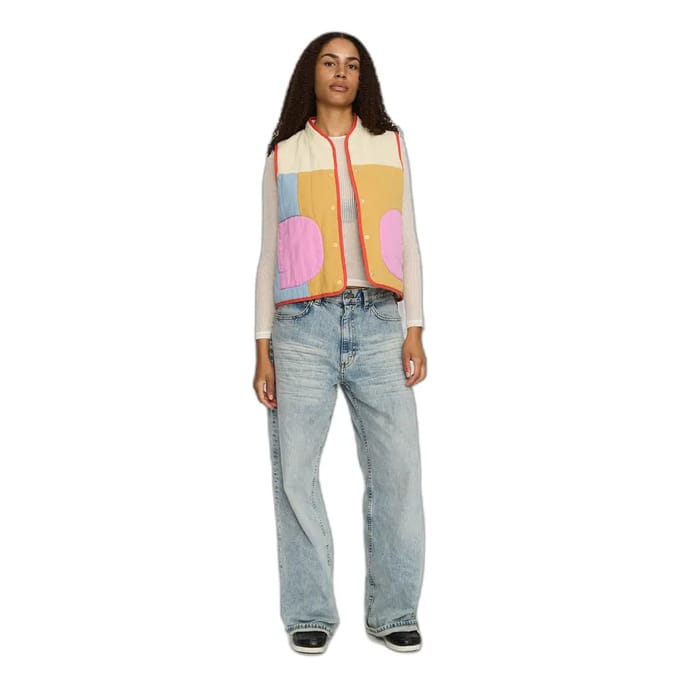 Donsjack voor dames Selfhood Quited Patchwork