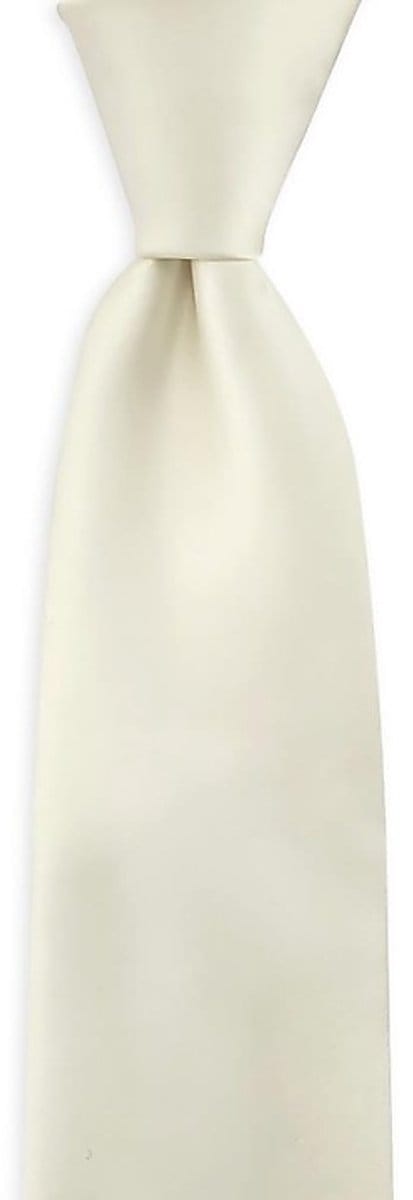 Sir Redman - Stropdassen - stropdas Satin Grace Off-white - off-white