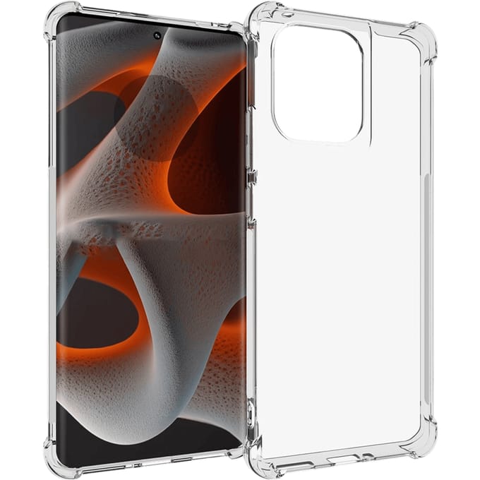 CaseBody Motorola Edge 50 Pro Shockproof Hoesje Transparant