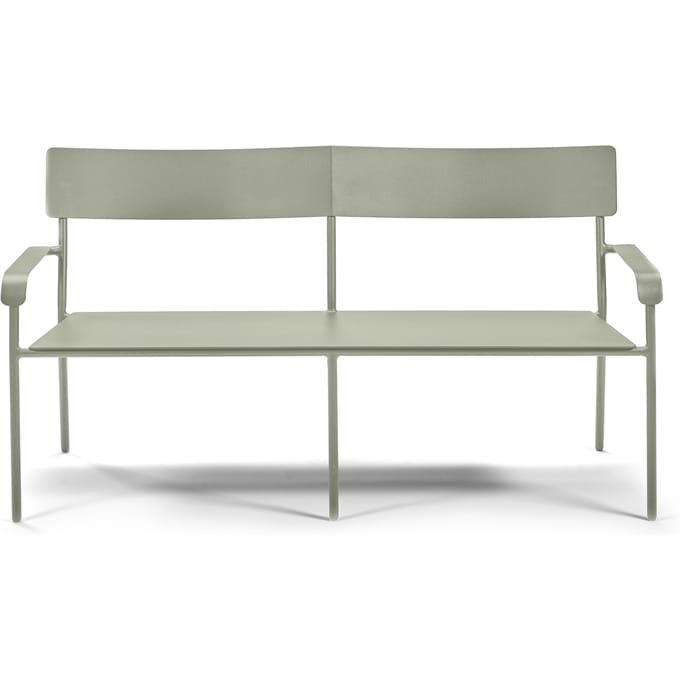 Serax Vincent Van Duysen August tweezit bank L136cm H70cm eucalyptus groen
