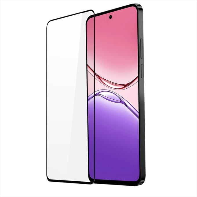Dux Ducis Screen Protector - Geschikt voor OPPO A5 5G Screen Protector - Dux Ducis Full-Cover Tempered Glass - Zwart