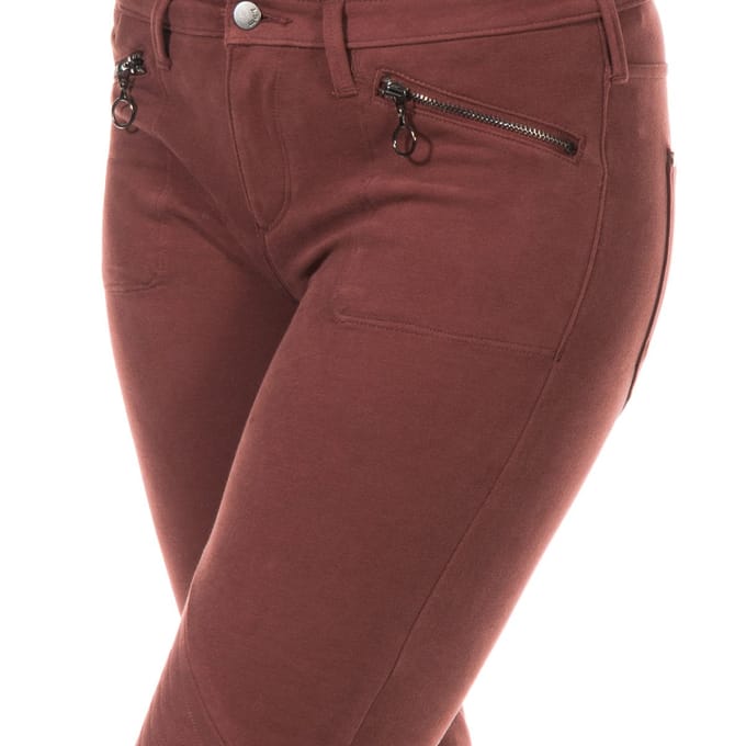 Elastische legging met riemlussen 10DBF0752 vrouw