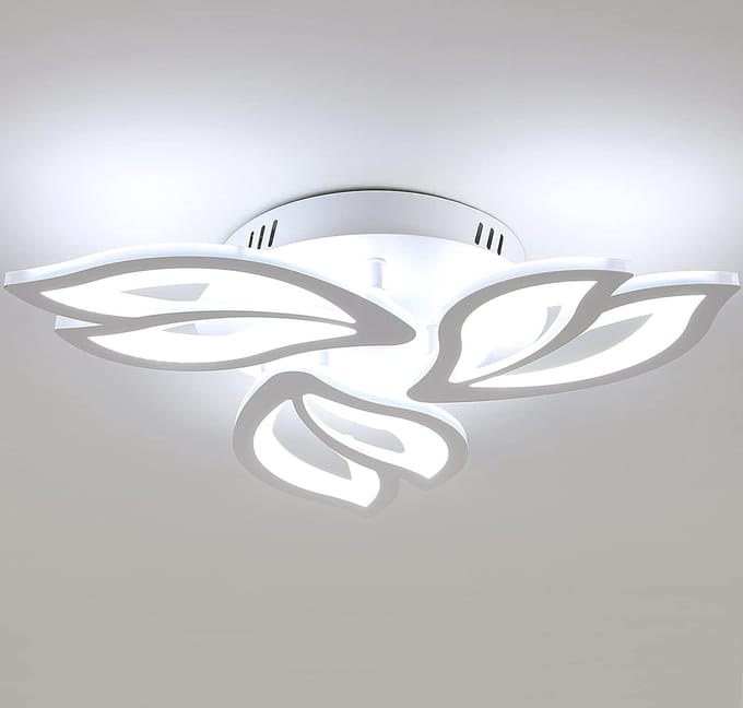 Plafondlampen - 38W - moderne - LED - koel wit - 6500K - kroonluchters - 50CM
