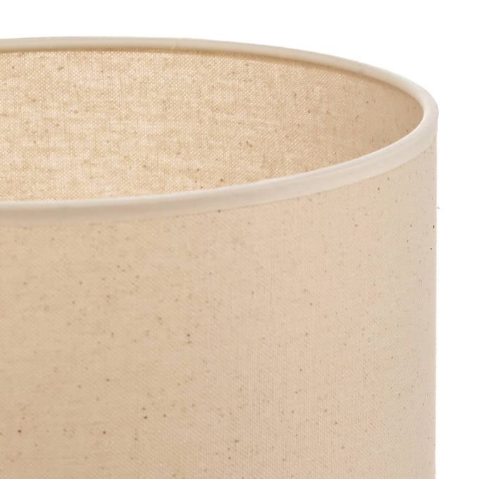 Duolla Lampenkap Roller, beige, Ø 25 cm, hoogte 18 cm