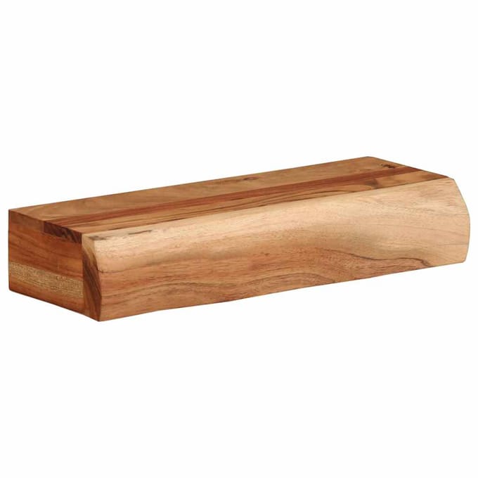 vidaXL - Wandschappen - 2 - st - 40x17x8 - cm - massief - acaciahout