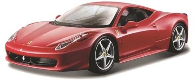 Diecast Modelauto 1:24 Ferrari 458 Italia - Gedetailleerde Replica