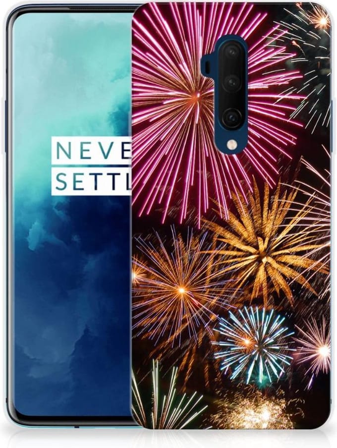 OnePlus 7T Pro Silicone Back Cover Vuurwerk