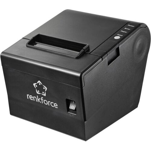 Renkforce RF-TPP3-01 Thermotransfer printer Thermisch 203 x 203 dpi Etikettenbreedte (max.): 80 mm USB, RS-232, LAN