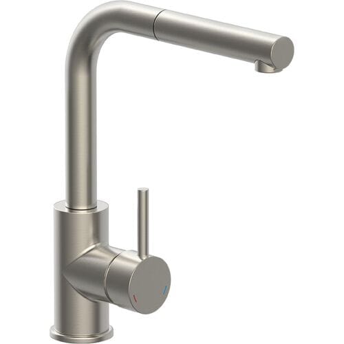 SCHÜTTE Vital Design Keukenkraan - met Sensor - uittrekbare uitloop - RVS Look