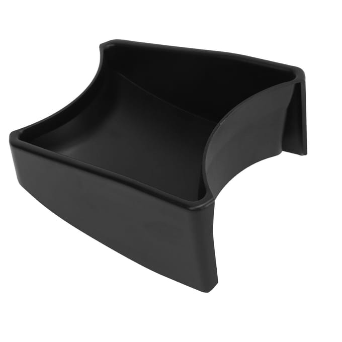 Plateau de rangement pour console centrale et frein à main, boîte de rangement de remplacement pour Fiat 500 de 2011 à black
