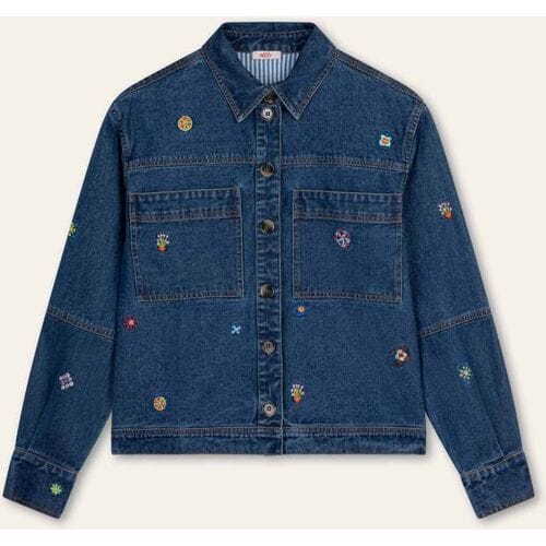 Oilily Bell Jacket- maat34 Blauw indigo