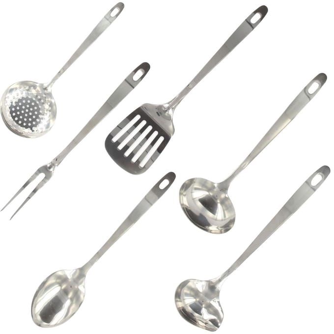 Set keukengerei 6-delig roestvrij staal Fackelmann Oxford