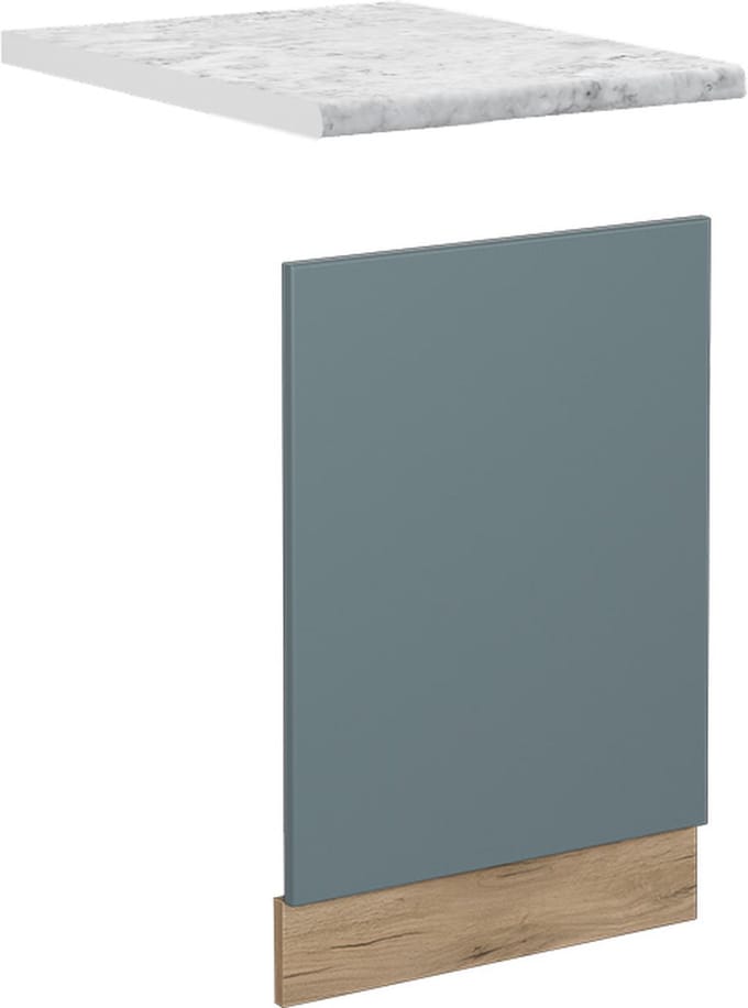 Vicco R-Line Frontpaneel – 45 cm, WB Marmer Blauw-grijs