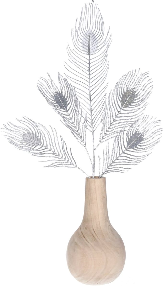 Countryfield Kunstdeco Pauwvaren zilver