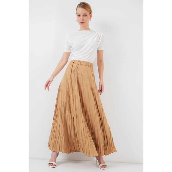 Gestructureerde Maxi Rok
