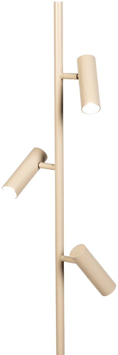 Lumidora Vloerlamp 75585 - SOLLER - 3 Lichts - GU10 - Beige - Metaal