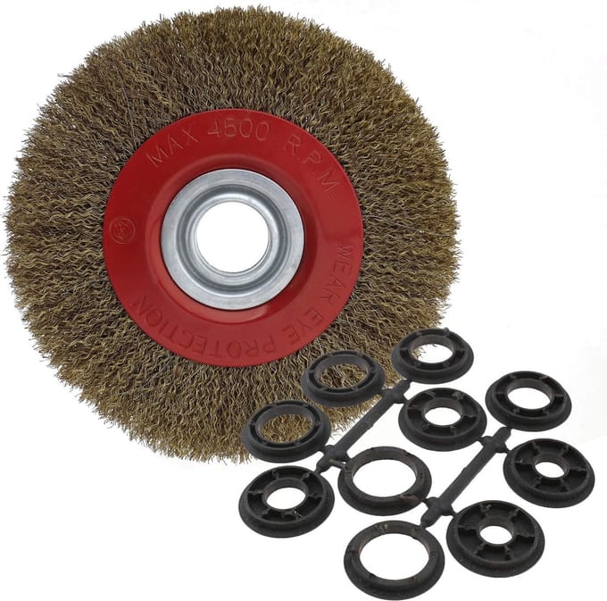 Dailygoody - Wheel Brush - Draadborstel - Voor het reinigen van