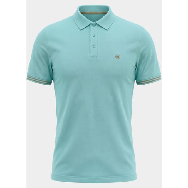 Bos Bright Blue Polo korte mouw cyril polo 26108cy32bo/4021