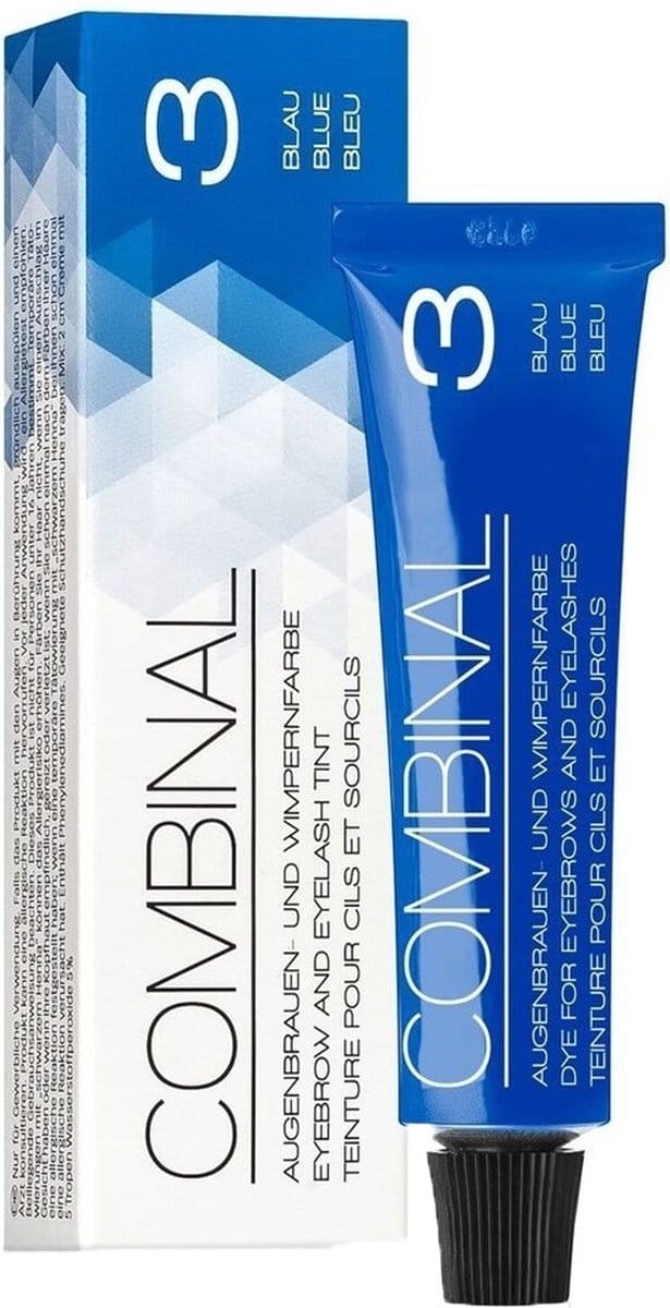 Combinal Wenkbrauw- en Wimperverf Blauw - 15ml