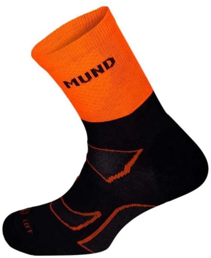 Mund Socks Plogging Sokken Oranje,Zwart EU 38-41