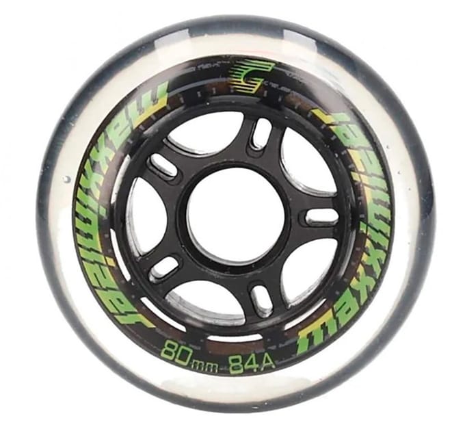 Graf Max 10 Schaatswielen 4 Eenheden Zilver 80 mm / 84A