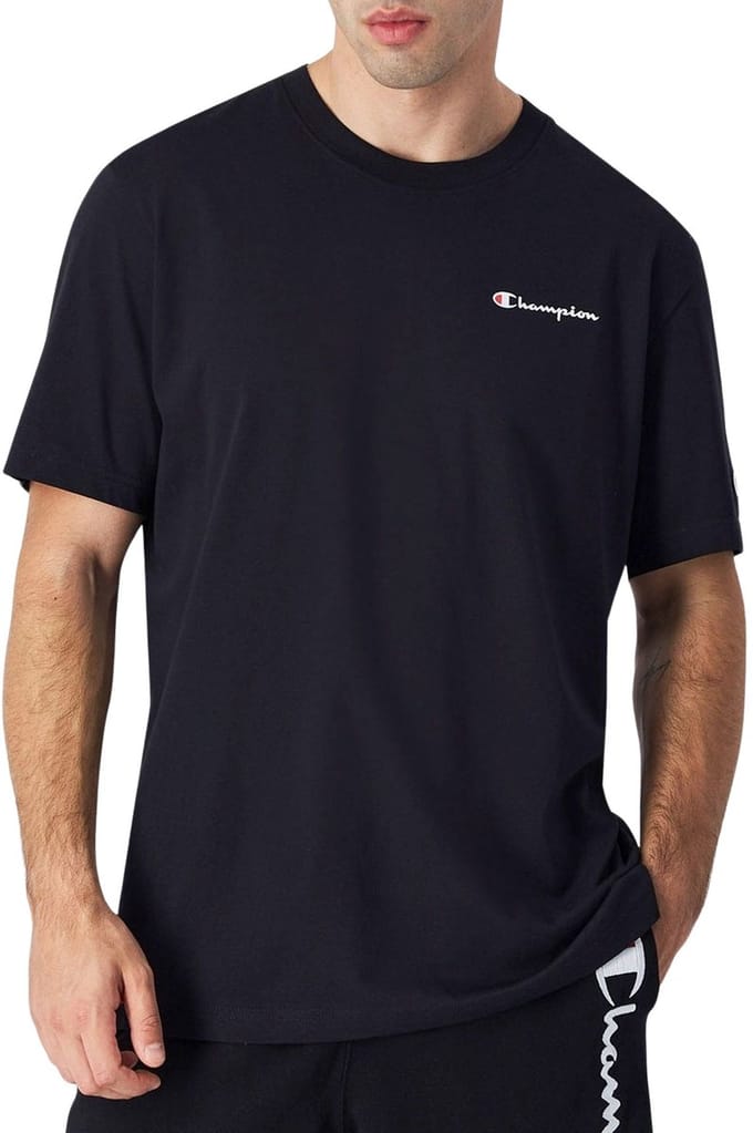 Champion Small Logo Jersey Shirt Heren - Maat M